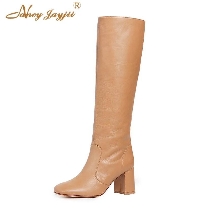 Brown Lune Long Knee Boots Womens Shoes Ladies Funky Classic Office Block High Chunky Heel 8cm Slip-on Autumn Winter Size 14 15
Brown Lune Long Knee Boots Womens Shoes Ladies Funky Classic Office Block High Chunky Heel 8cm Slip-on Autumn Winter Size 14 15