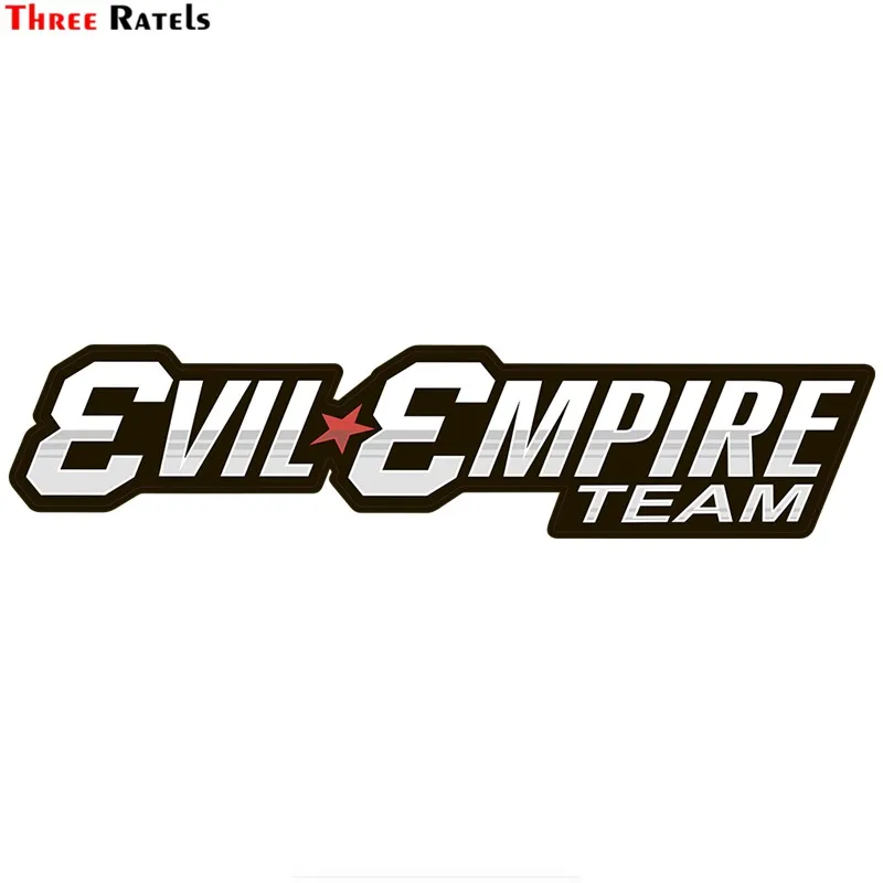 Three Ratels TZ-1544#22.5*5cm Evil Empire Team Car Stickers Funny Auto Sticker Decals
Three Ratels TZ-1544#22.5*5cm Evil Empire Team Car Stickers Funny Auto Sticker Decals