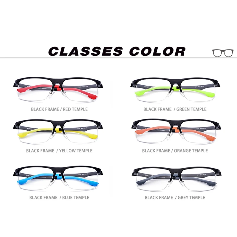 TR90 Eyeglasses Frames Men Basketball Outdoor Ultralight 2019 Sports Half Myopia Optical Glasses Frame Prescription Eyewear 7210
TR90 Eyeglasses Frames Men Basketball Outdoor Ultralight 2019 Sports Half Myopia Optical Glasses Frame Prescription Eyewear 7210