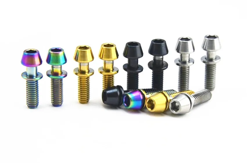 Титановые болты M4x15mm для richey C260 шток мойки Gr.5 оригинальная многоцветная