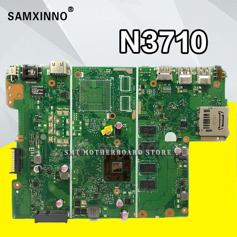 X441SA MAIN_BD._4G/N3710/AS N3710 CPU 4GB RAM 90NB0CC0-R00040 REV 2.1 Mainboard For Asus X441SC X441SA X441S A441S Motherboard
X441SA MAIN_BD._4G/N3710/AS N3710 CPU 4GB RAM 90NB0CC0-R00040 REV 2.1 Mainboard For Asus X441SC X441SA X441S A441S Motherboard