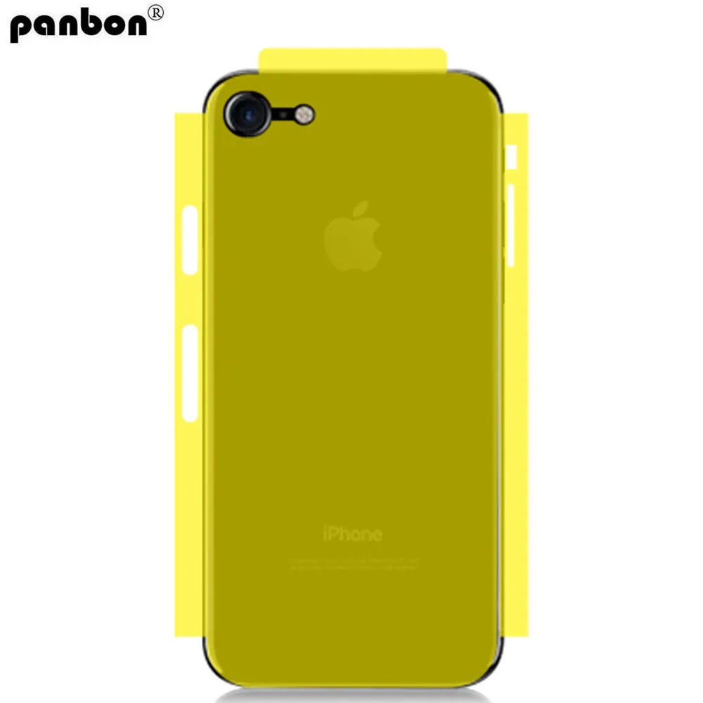 Мягкая ТПУ Защитная нанопленка Panbon HD с полным покрытием для iPhone X 8 7 Plus (не