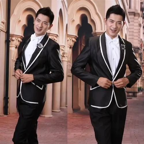 Latest Coat Pant Designs Black Satin Wedding Suits for Men Prom Jacket Slim Fit 2 Piece Groom Style Tuxedo Custom Blazer Ternos
Latest Coat Pant Designs Black Satin Wedding Suits for Men Prom Jacket Slim Fit 2 Piece Groom Style Tuxedo Custom Blazer Ternos