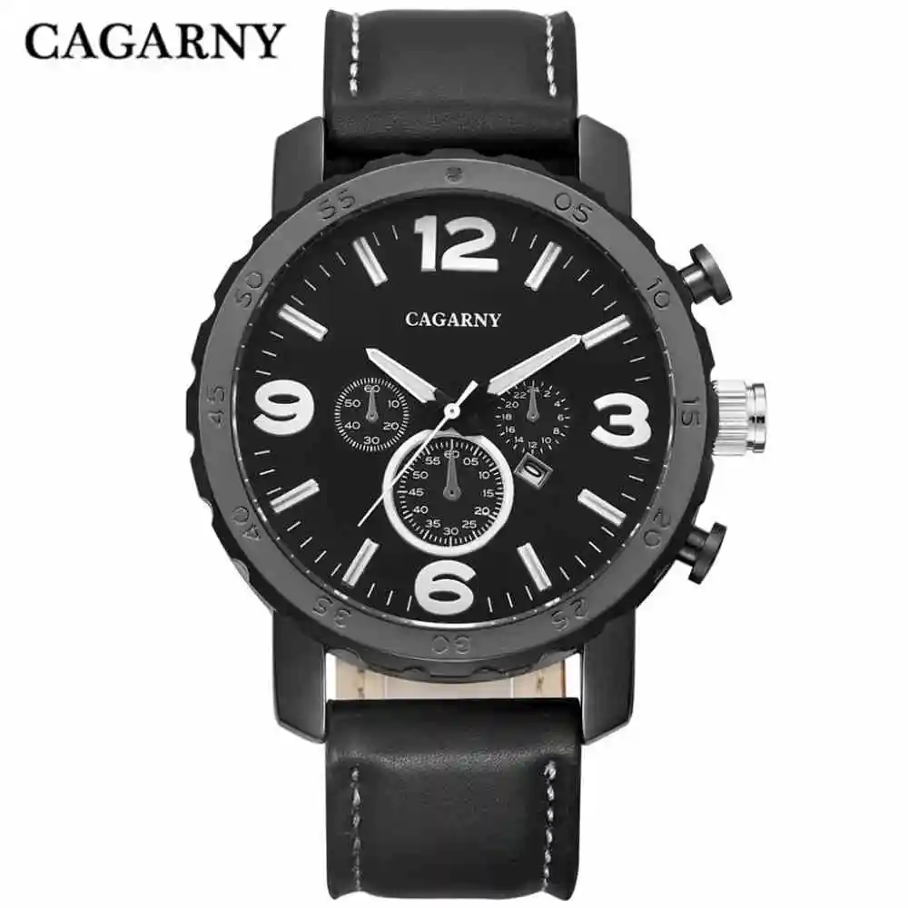 CAGARNY New Sport Watch Brand Men Watch Military Watch Quartz Movement Big Dial Business Casual CompleteCalendarClock PENGNATATE
CAGARNY New Sport Watch Brand Men Watch Military Watch Quartz Movement Big Dial Business Casual CompleteCalendarClock PENGNATATE