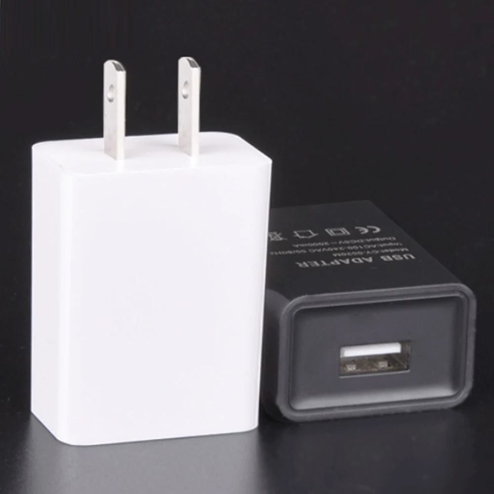 100 шт./лот 5В 2а USB настенное зарядное устройство 240В 2000ма AC источник питания для