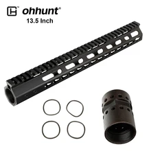 Ohhunt Tactical 13 5 &quotAR15 AR 15 крепление на рельсах Бесплатная поплавок