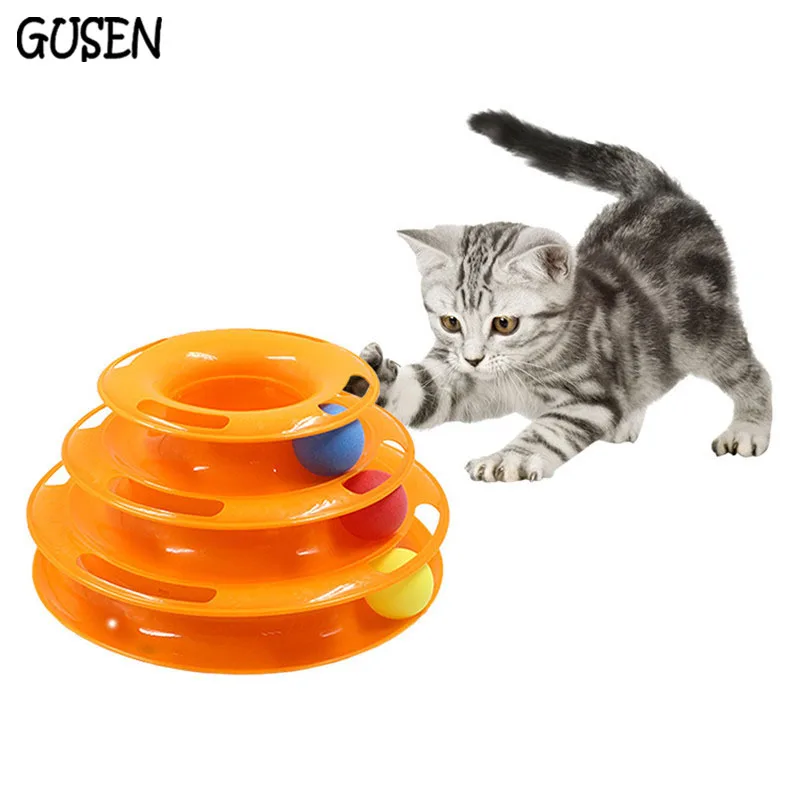 Pet interactive toy cat dog three-layer turntable amusement track funny pet toy plate cat dog turntable
Pet interactive toy cat dog three-layer turntable amusement track funny pet toy plate cat dog turntable