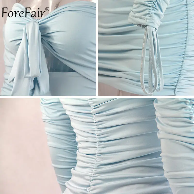 Forefair Backless Ruched Bow Off Shoulder Mini Dress Bodycon V Neck Women Autumn Winter Strapless Long Sleeve Sexy Dress Club
Forefair Backless Ruched Bow Off Shoulder Mini Dress Bodycon V Neck Women Autumn Winter Strapless Long Sleeve Sexy Dress Club