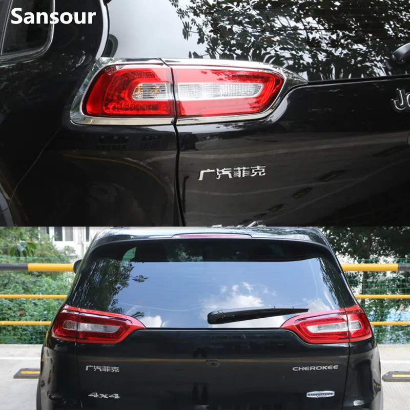 Sansour For Jeep Cherokee 2014 2015 2016 2017 2018 Chrome Headlight Head & Tail Light Front Rear Lamp Cover Trim Garnish Bezel
Sansour For Jeep Cherokee 2014 2015 2016 2017 2018 Chrome Headlight Head & Tail Light Front Rear Lamp Cover Trim Garnish Bezel