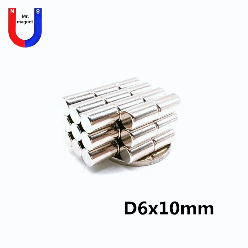 200pcs 6mm x 10mm Super Strong Round Disc Magnets 6*10 6x10 Rare Earth Neodymium Magnet N35 6mm*10mm
200pcs 6mm x 10mm Super Strong Round Disc Magnets 6*10 6x10 Rare Earth Neodymium Magnet N35 6mm*10mm