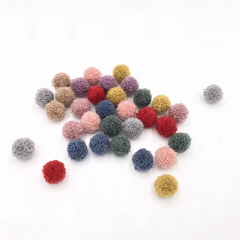 Фетровые шарики 20 мм в цвете помпоны для рукоделия товары комнаты и вечерние