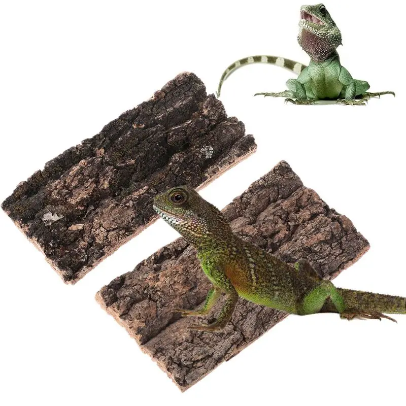 Natural Rodent Reptile Habitat Decoration Lizard Spider Hide Climbing Tree Bark Platform
Natural Rodent Reptile Habitat Decoration Lizard Spider Hide Climbing Tree Bark Platform
