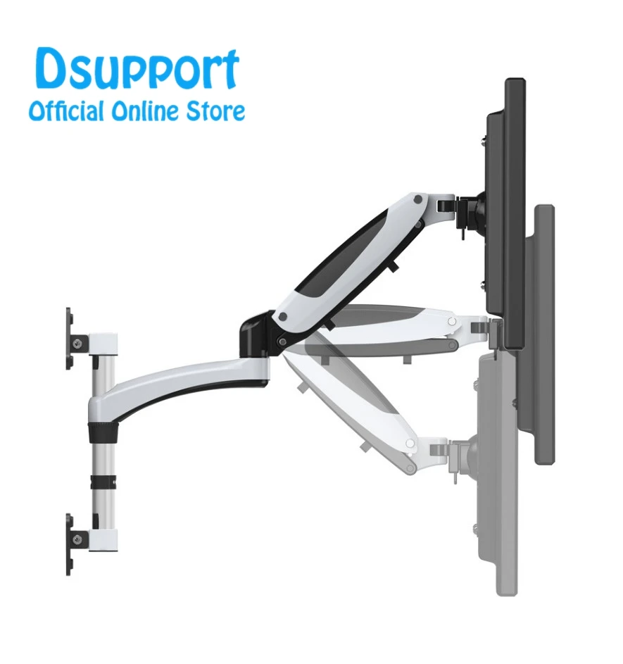 GST112W-300 TV mount for 35"-55" Heavy Duty Gas Spring Full Motion LCD LED Monitor TV Wall Mount Bracket Arm Loading 9-16kgs
GST112W-300 TV mount for 35"-55" Heavy Duty Gas Spring Full Motion LCD LED Monitor TV Wall Mount Bracket Arm Loading 9-16kgs