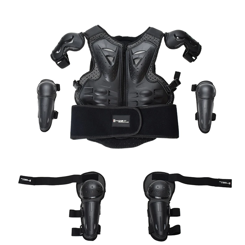 Детское Защитное снаряжение для гоночного мотоцикла защита груди спинки тела