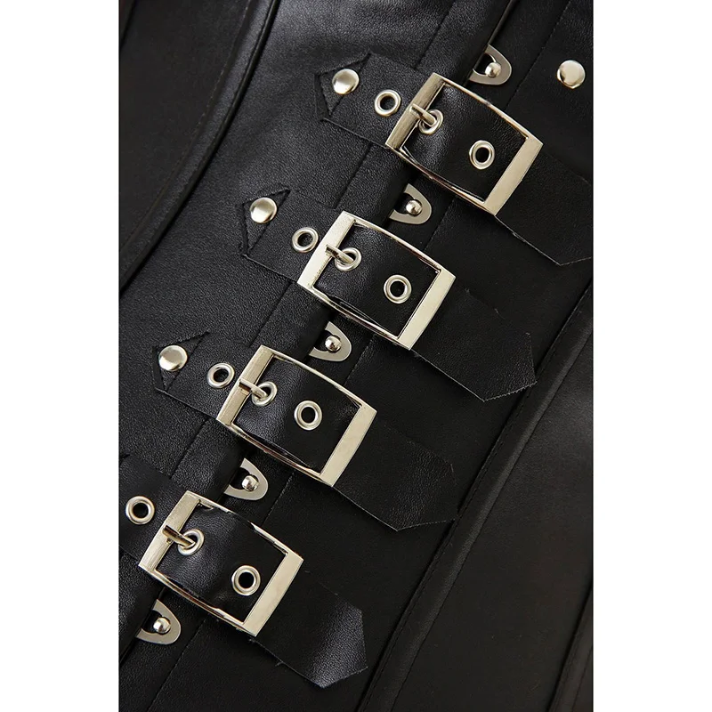 Steampunk Steel Boned Lace Up Back Sexy Body Bustier Underbust Leather Corset Women Waist Cincher Corsets Black Plus Size S-5XL
Steampunk Steel Boned Lace Up Back Sexy Body Bustier Underbust Leather Corset Women Waist Cincher Corsets Black Plus Size S-5XL