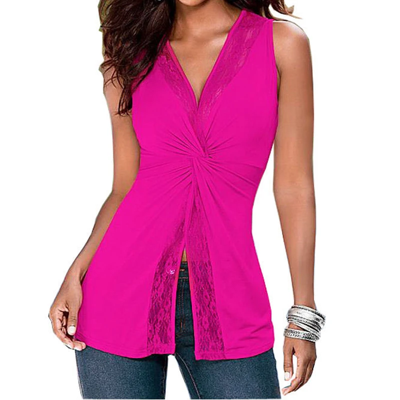 V-Neck Front Tops Vest Hollow Sexy Sleeveless 4 Women Ruched Blouse Fashion Knot Slim Casual Colors
V-Neck Front Tops Vest Hollow Sexy Sleeveless 4 Women Ruched Blouse Fashion Knot Slim Casual Colors
