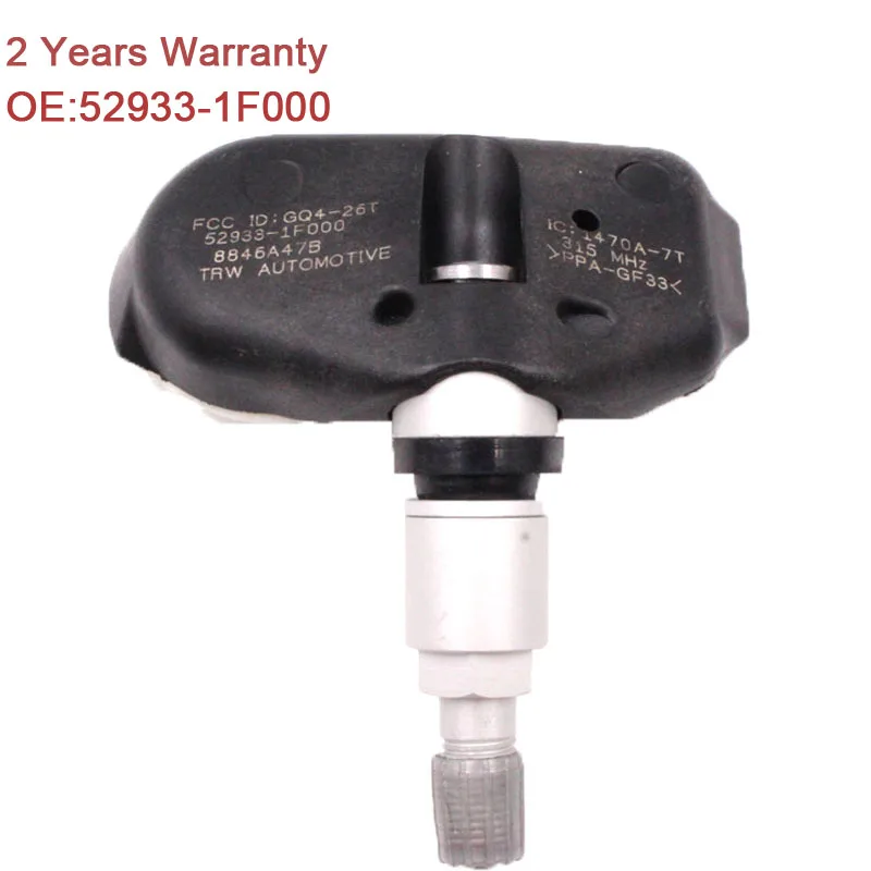 Датчик давления в шинах для Kia Hyundai, TPMS OEM 52933-1F000, 529331F000, для автомобилей Kia, Hyundai
Датчик давления в шинах для Kia Hyundai, TPMS OEM 52933-1F000, 529331F000, для автомобилей Kia, Hyundai