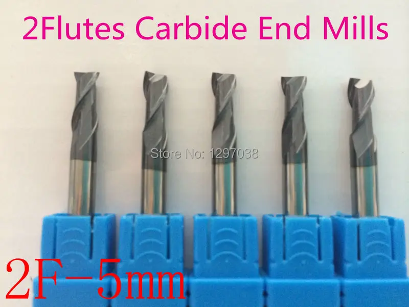 5pcs 2 Flutes 5MM micro grain Solid carbide end mills , Milling Cutter, CNC Lathe Tool router bits hrc45-50
5pcs 2 Flutes 5MM micro grain Solid carbide end mills , Milling Cutter, CNC Lathe Tool router bits hrc45-50