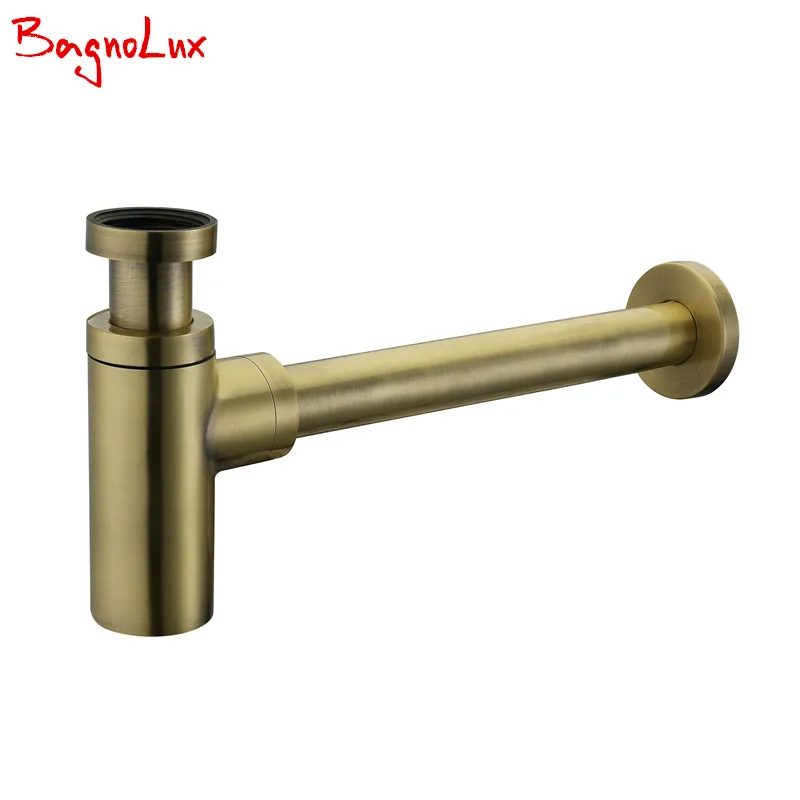 Bagnolux Contemporary Style Vintage Antique Bronze Basin Pop Up Waste Plumbing Tube Replacement Round Brass Bottle P-Trap
Bagnolux Contemporary Style Vintage Antique Bronze Basin Pop Up Waste Plumbing Tube Replacement Round Brass Bottle P-Trap