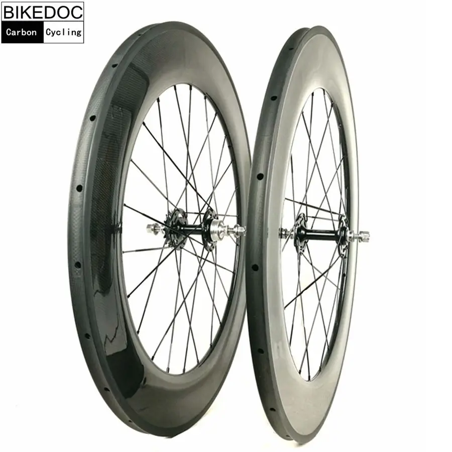 BIKEDOC Carbon Wheels Fixed Gear 700C Llantas Fixie Tubular Clincher 700C Wheelset Bicycle Wheels
BIKEDOC Carbon Wheels Fixed Gear 700C Llantas Fixie Tubular Clincher 700C Wheelset Bicycle Wheels