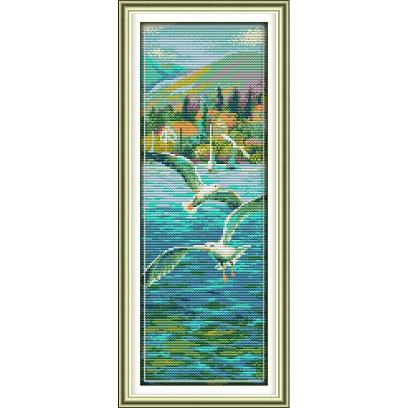 Everlasting Love Seaside Landscapes (3) Chinese Cross Stitch Kits Ecological Cotton Stamped 11 CT Christmas New Store Promotion
Everlasting Love Seaside Landscapes (3) Chinese Cross Stitch Kits Ecological Cotton Stamped 11 CT Christmas New Store Promotion