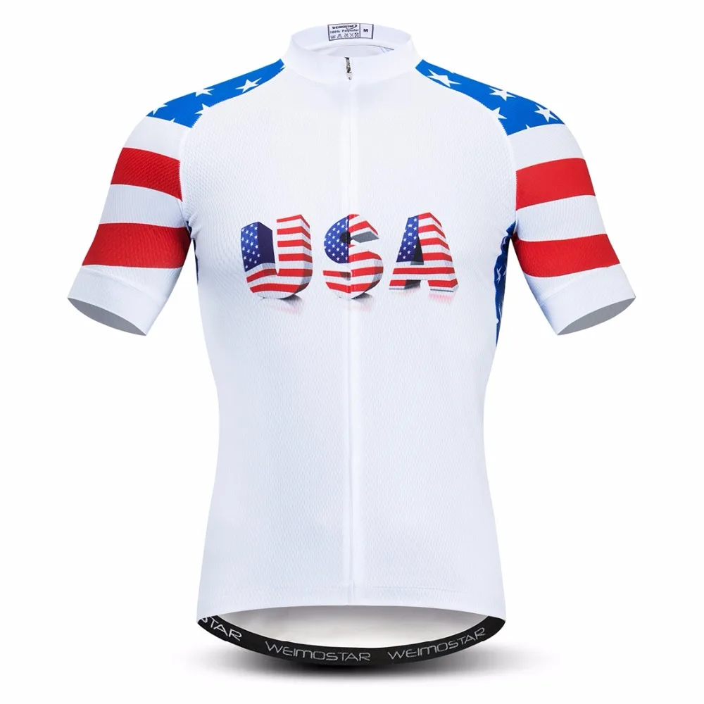 2018 USA Cycling Jersey men's Bike Jerseys Mountain road MTB bicycle clothes Short Sleeve sportswear maillot Racing top Whitered
2018 USA Cycling Jersey men's Bike Jerseys Mountain road MTB bicycle clothes Short Sleeve sportswear maillot Racing top Whitered