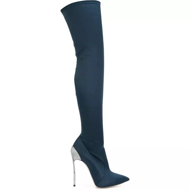 WETKISS Winter Thin High Heels Women Over The Knee Boots Sexy Pointed Toe Stretch bootss 2018 New Satin Warmful Lady Shoes
WETKISS Winter Thin High Heels Women Over The Knee Boots Sexy Pointed Toe Stretch bootss 2018 New Satin Warmful Lady Shoes