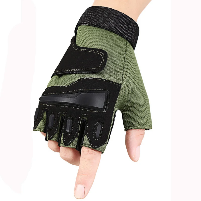 

CS Tactical Gloves Military Gym Fitness Gloves Men Special Forces Soldiers Navy Seals SWAT Combat Gloves Antiskid Half Finger
