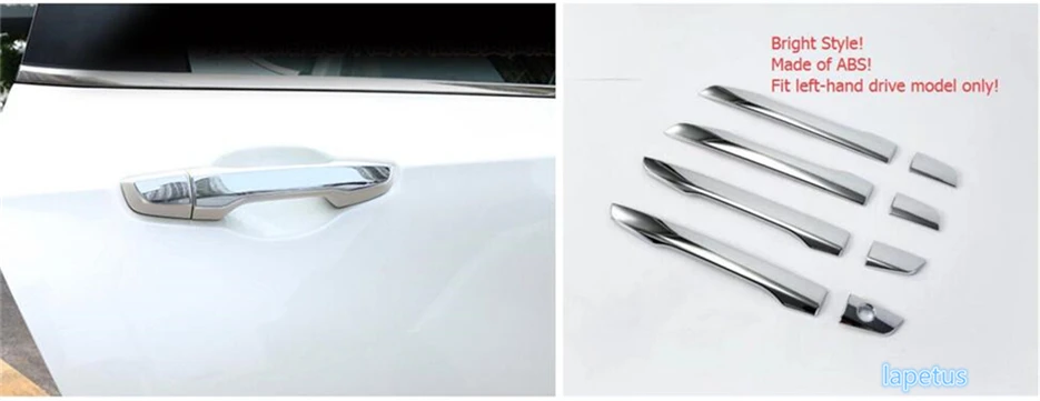 Lapetus Side Car Door Handle Pull Decoration Frame Cap Cover Trim 8 Pcs / Set Fit For Honda CRV CR-V 2017 2018 2019 2020
Lapetus Side Car Door Handle Pull Decoration Frame Cap Cover Trim 8 Pcs / Set Fit For Honda CRV CR-V 2017 2018 2019 2020