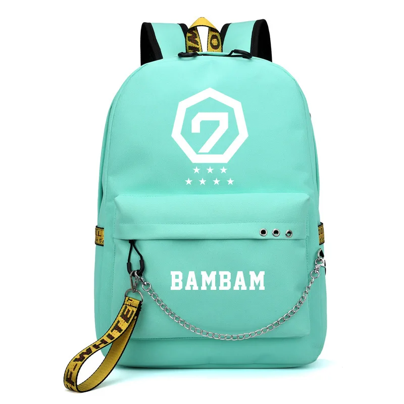 New Summer Style GOT 7 Printing Backpack USB Charging Laptop Backpack Canvas School Bags for Teenage Girls Rucksack Pink Bags
New Summer Style GOT 7 Printing Backpack USB Charging Laptop Backpack Canvas School Bags for Teenage Girls Rucksack Pink Bags