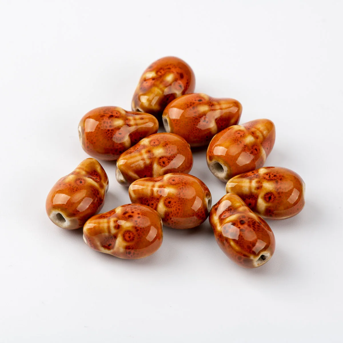 16# 20pcs Skull Shape DIY Ceramic beads Beading string Unique Ceramics Beads Wholesale #A421C
16# 20pcs Skull Shape DIY Ceramic beads Beading string Unique Ceramics Beads Wholesale #A421C