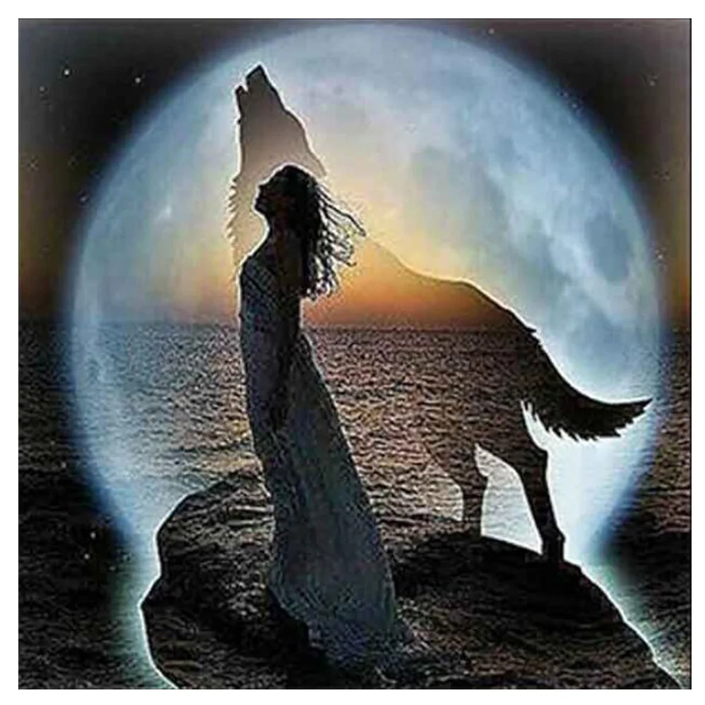 Night wolf roar diamond embroidery cross stitch square crystal diamond mosaic new crafts diamond painting picture of rhinestones
Night wolf roar diamond embroidery cross stitch square crystal diamond mosaic new crafts diamond painting picture of rhinestones