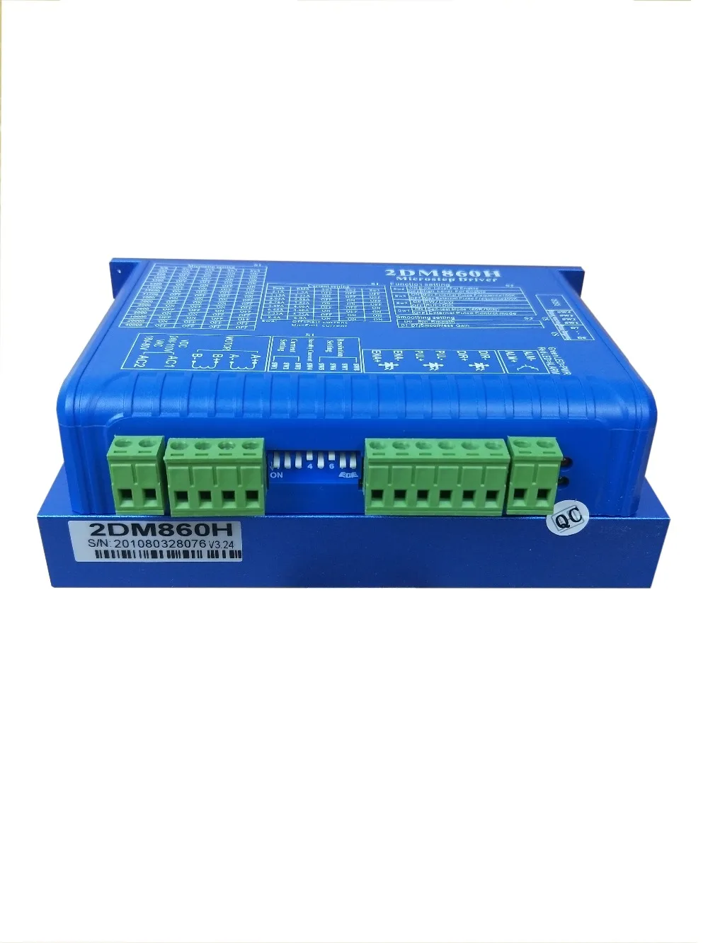 2-Phase Stepper Driver MA860-DSP 24V-80VDC or VAC16-70VAC Output 6A Current NEMA 34 Motor
2-Phase Stepper Driver MA860-DSP 24V-80VDC or VAC16-70VAC Output 6A Current NEMA 34 Motor