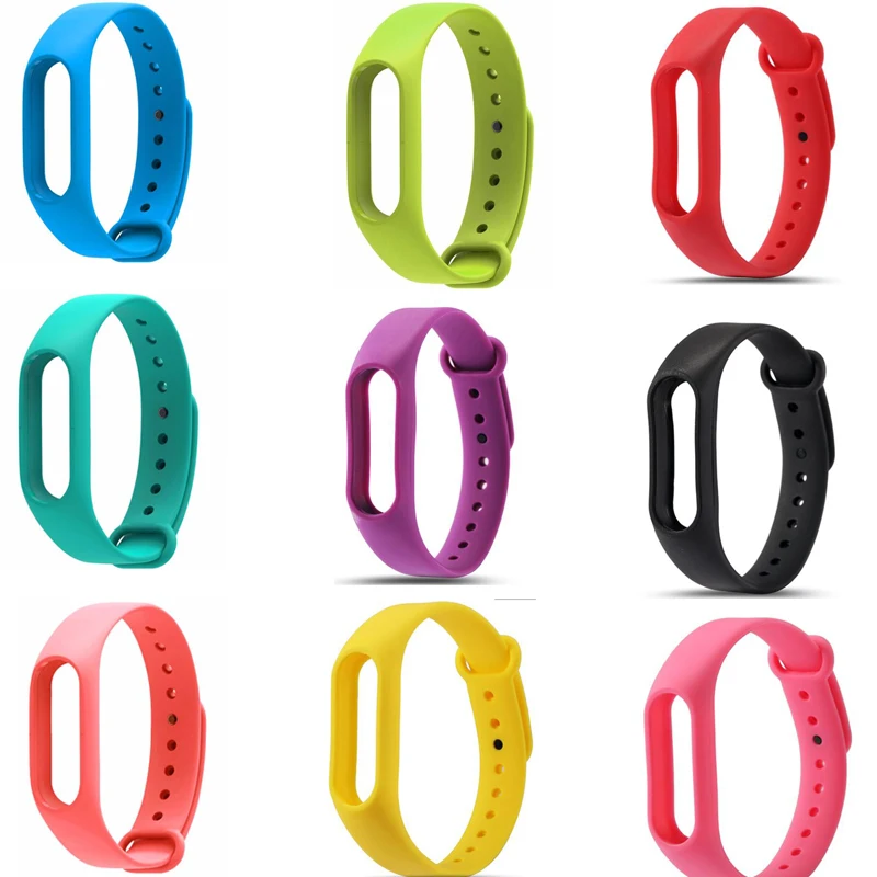 Высококачественные Сменные силиконовые ремешки для Xiaomi Mi Band 5 4 3 2 ремешок на