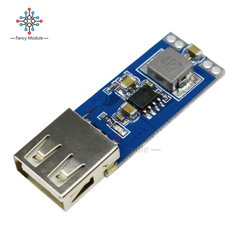 Мощность заряда модуль Step Up DC 3V/3 3 V/3 7 V/4 2 5В USB 1A 2A импульсный Повышающий Модуль
