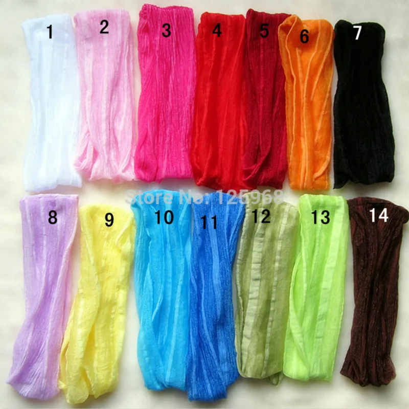 Wholesale 12x 7" Extra Wide Flexible Cotton Silk Hairband Headband child Girls Woman Children's Hair Accessories Mixed 14 Colors
Wholesale 12x 7" Extra Wide Flexible Cotton Silk Hairband Headband child Girls Woman Children's Hair Accessories Mixed 14 Colors