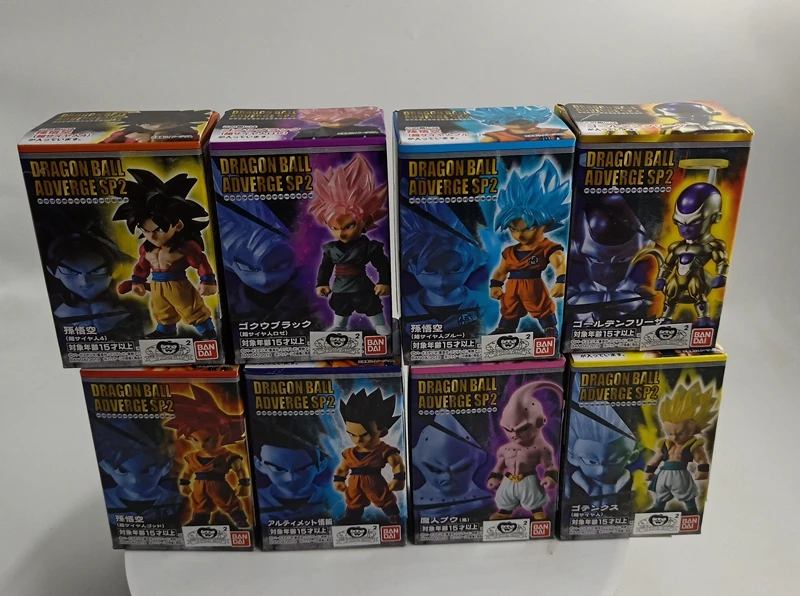 WSTXBD BANDAI Dragon Ball Z DBZ Adverge SP2 Broly синий Gogeta SSJ4 Вегета Роза Гоку Гохан Фриза игрушки из