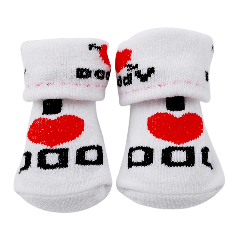 Baby Socks slip-resistant Floor Socks Love Dad Love Mum Cartoon Small kid's Socks For Girls Boy Newborn Warm Anti Slip Socks
Baby Socks slip-resistant Floor Socks Love Dad Love Mum Cartoon Small kid's Socks For Girls Boy Newborn Warm Anti Slip Socks