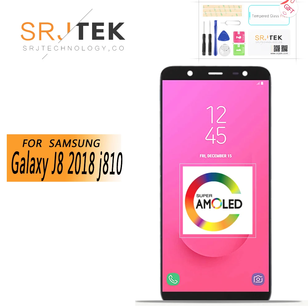 ORIGINAL 6.0''SUPER AMOLED For Samsung Galaxy J8 2018 J810 SM-J810 J810M LCD Display Touch Screen Digitizer Assembly Replacement
ORIGINAL 6.0''SUPER AMOLED For Samsung Galaxy J8 2018 J810 SM-J810 J810M LCD Display Touch Screen Digitizer Assembly Replacement