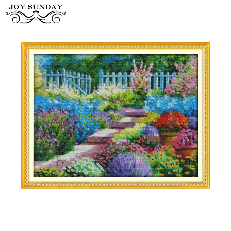 Joy Sunday Colorful Rural Cross Stitch Scenic Pattern 11CT 14CT Counted Printed Canvas DMC Needlework Sets for Embroidery Stitch
Joy Sunday Colorful Rural Cross Stitch Scenic Pattern 11CT 14CT Counted Printed Canvas DMC Needlework Sets for Embroidery Stitch