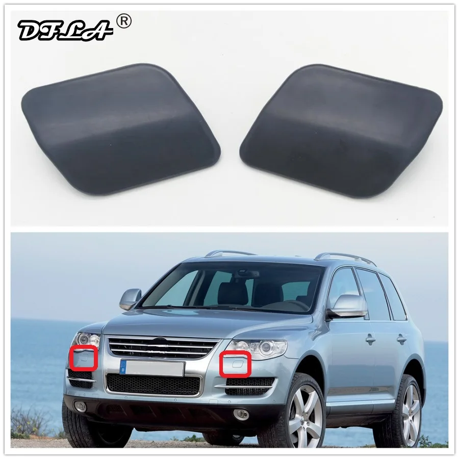 2 шт. передний бампер для VW Touareg 2007 2008 2009 2010|front bumper cover|headlight cover capbumper |
