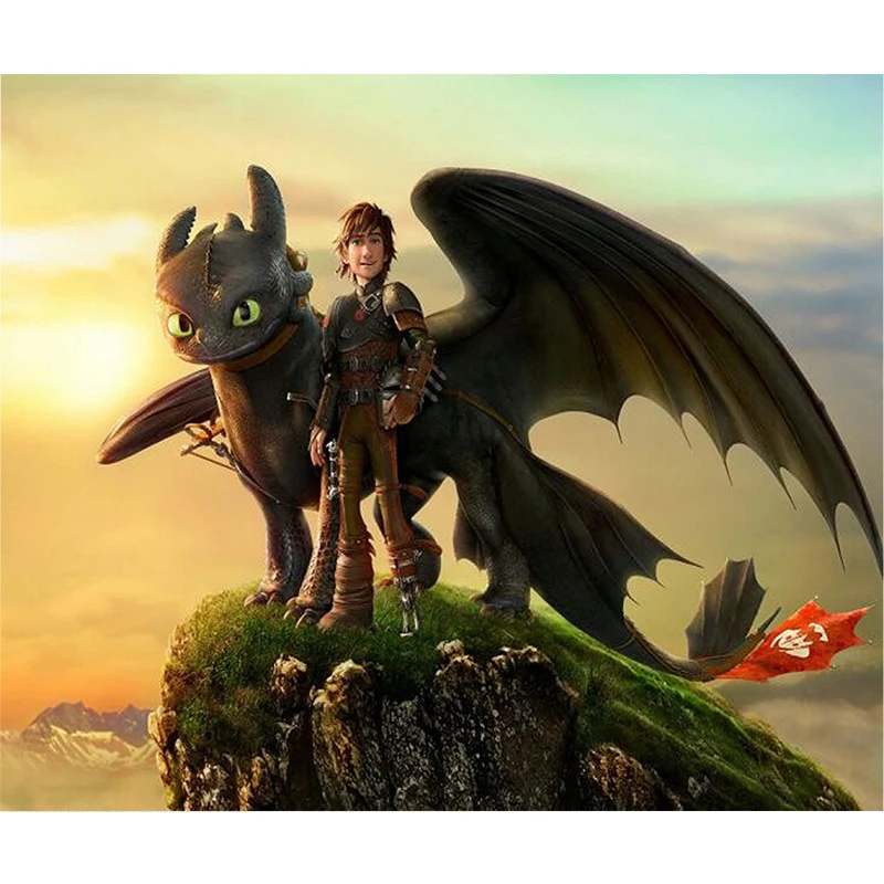 5D DIY Full Drill Round Diamond Painting How To Train Your Dragon Pattern Diamond Embroidery Cross Stitch Stickers Needlework
5D DIY Full Drill Round Diamond Painting How To Train Your Dragon Pattern Diamond Embroidery Cross Stitch Stickers Needlework