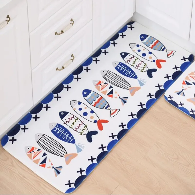3D Cartoon Printing Entrance Door Anti-skid Mats Kitchen Bedroom Bathroom Door Absorbent Foot Pad Hand Wash Stripe Fish Carpet
3D Cartoon Printing Entrance Door Anti-skid Mats Kitchen Bedroom Bathroom Door Absorbent Foot Pad Hand Wash Stripe Fish Carpet