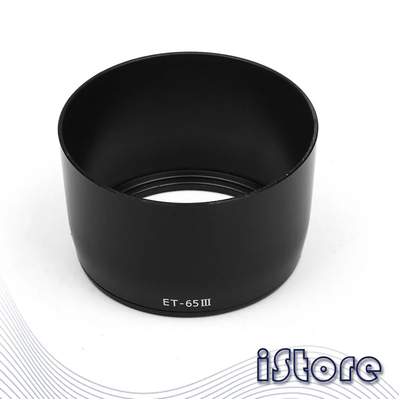 ET65iii lens hood ET-65III for Canon EF 100mm f/2 USM snap-on bracket Can be installed in reverse
ET65iii lens hood ET-65III for Canon EF 100mm f/2 USM snap-on bracket Can be installed in reverse