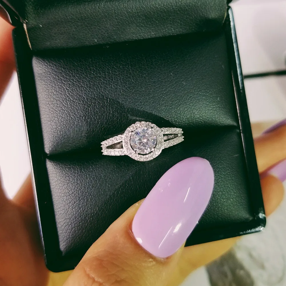 Original 925 Real Sterling Silver engagement wedding Rings for Women finger fashion design jewelry gift paty personalized R211
Original 925 Real Sterling Silver engagement wedding Rings for Women finger fashion design jewelry gift paty personalized R211