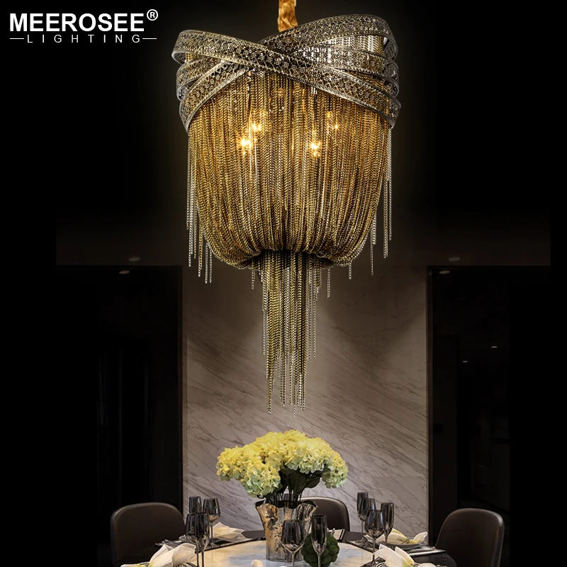 Bronze Modern Aluminum Chandelier Light Italian Tassel Design Chain Lustres Lamp Hanging Lighting for Living room Foyer MD86209
Bronze Modern Aluminum Chandelier Light Italian Tassel Design Chain Lustres Lamp Hanging Lighting for Living room Foyer MD86209
