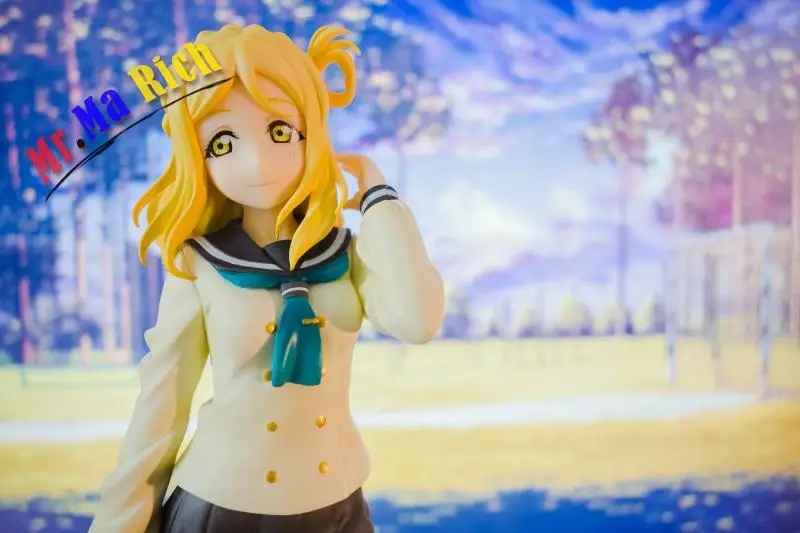 21 см японский оригинальный Аниме Фигурка Furyu Lovelive Sunshine Мари охара фигурка