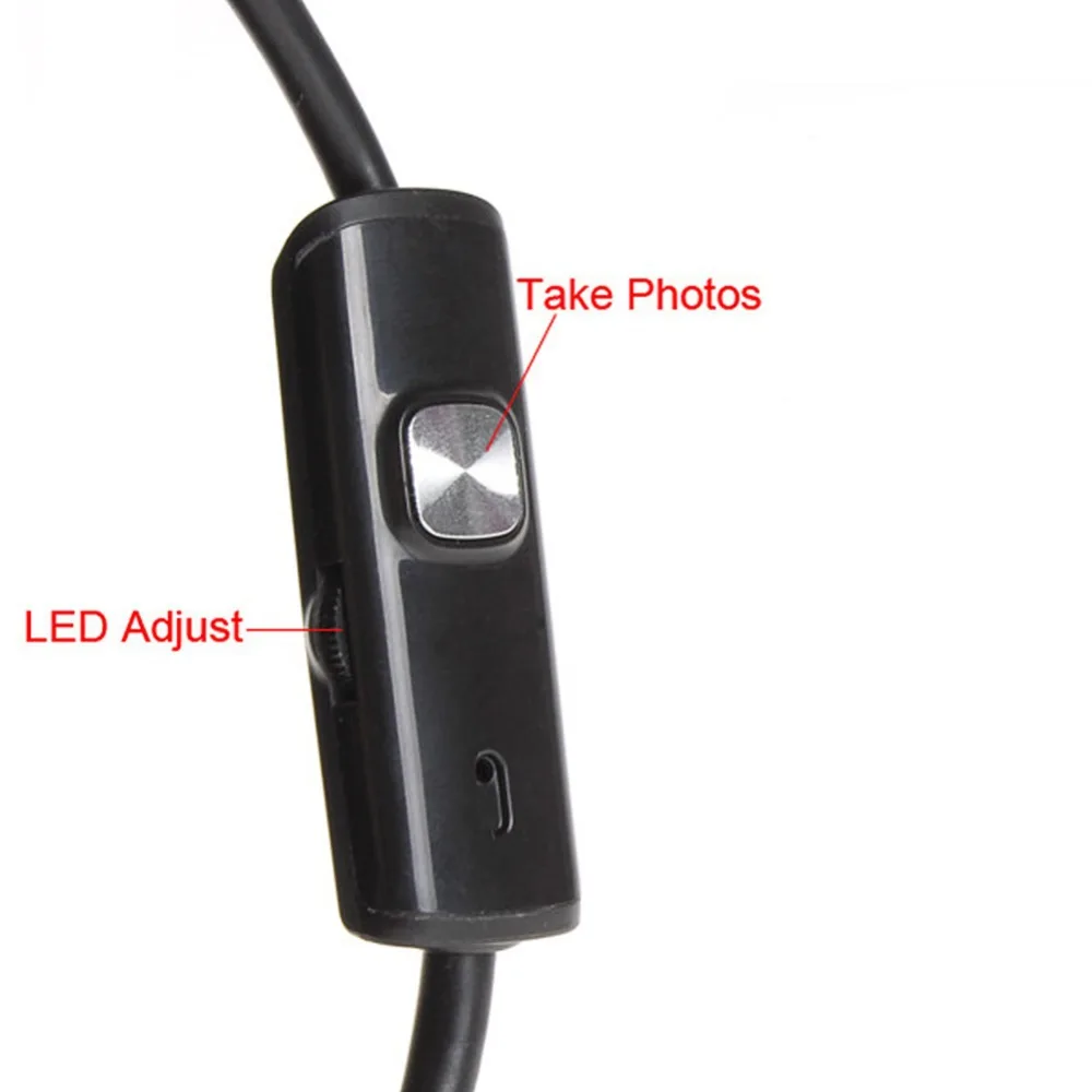 6 LED 5.5 мм Объектив Android USB Эндоскоп Водонепроницаемая Инспекция Бороскоп Tube Камеры