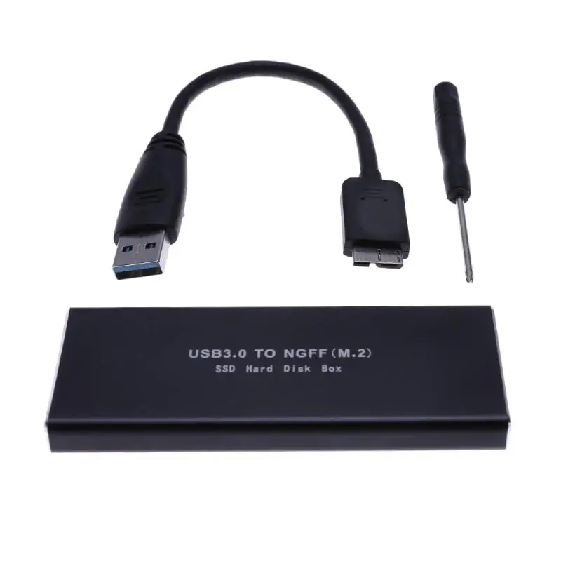 Высококачественный жесткий диск USB 3 0 Корпус M.2 NGFF на USB3.0 SSD SATA чехол для