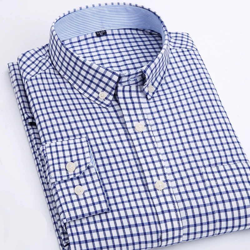 Nice Spring Vogue Pop Cotton Men High Quality Long Sleeve Striped Solid Plaid Twill Shirt Men Casual Formal Shirt
Nice Spring Vogue Pop Cotton Men High Quality Long Sleeve Striped Solid Plaid Twill Shirt Men Casual Formal Shirt